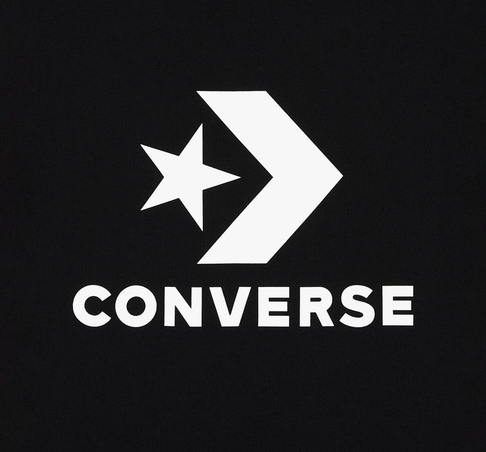 Star Chevron Center Front Tee-L-black