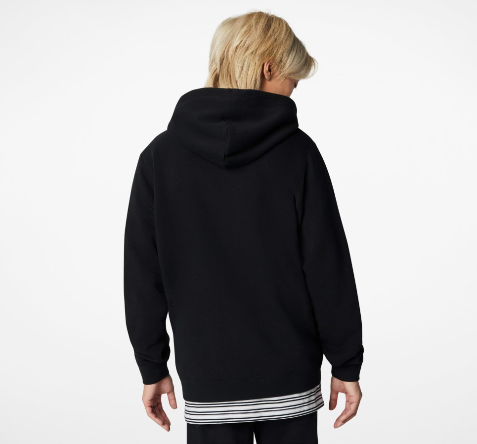 Go-To Embroidered Star Chevron Standard Fit Full Zip Hoodie