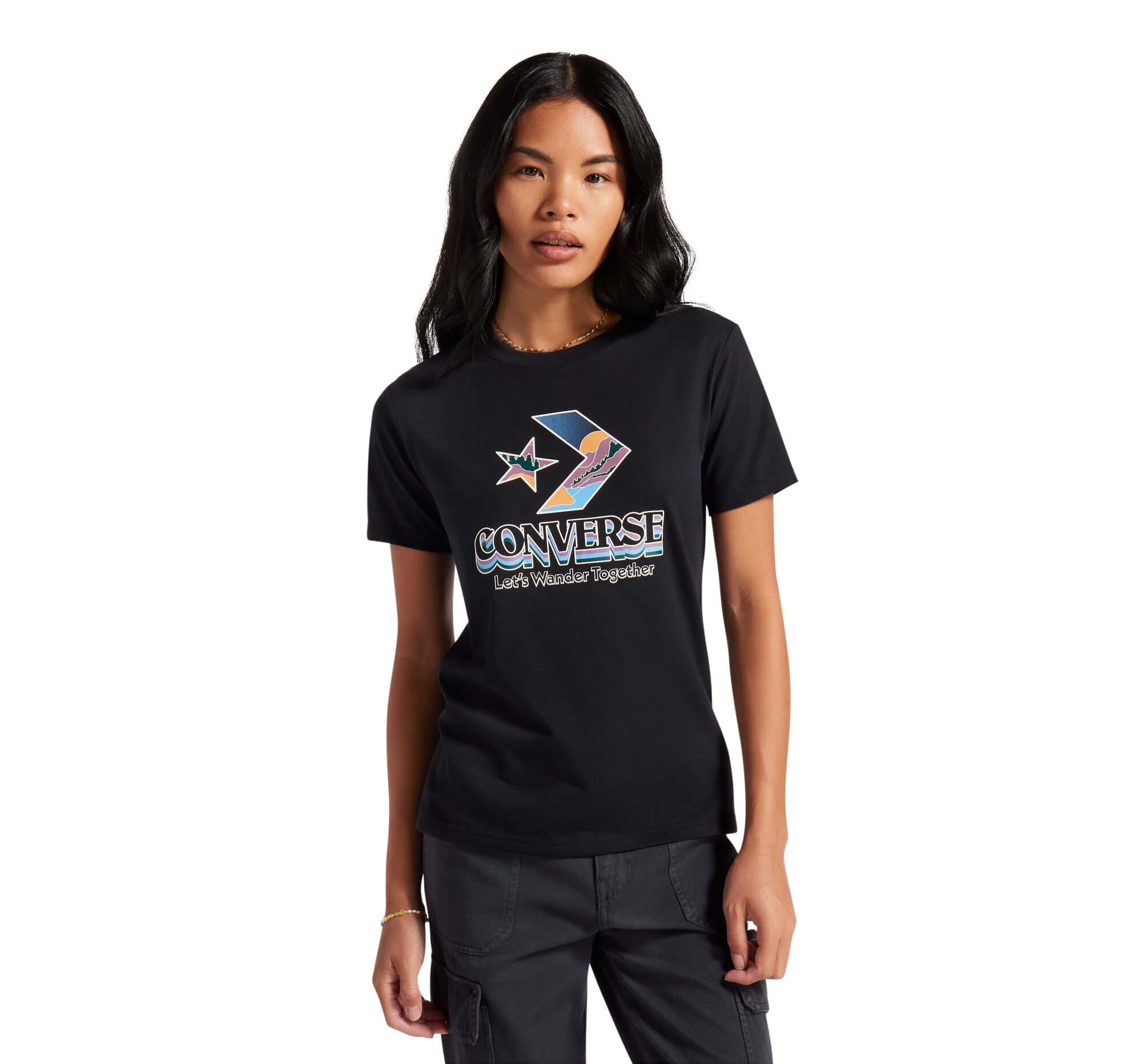 Tricou Star Chevron Mountain Graphic