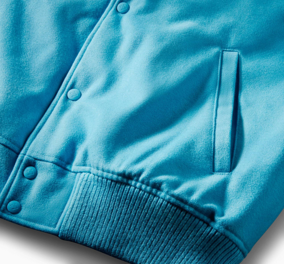 Converse x FRGMT Varsity Jacket-Blue-S