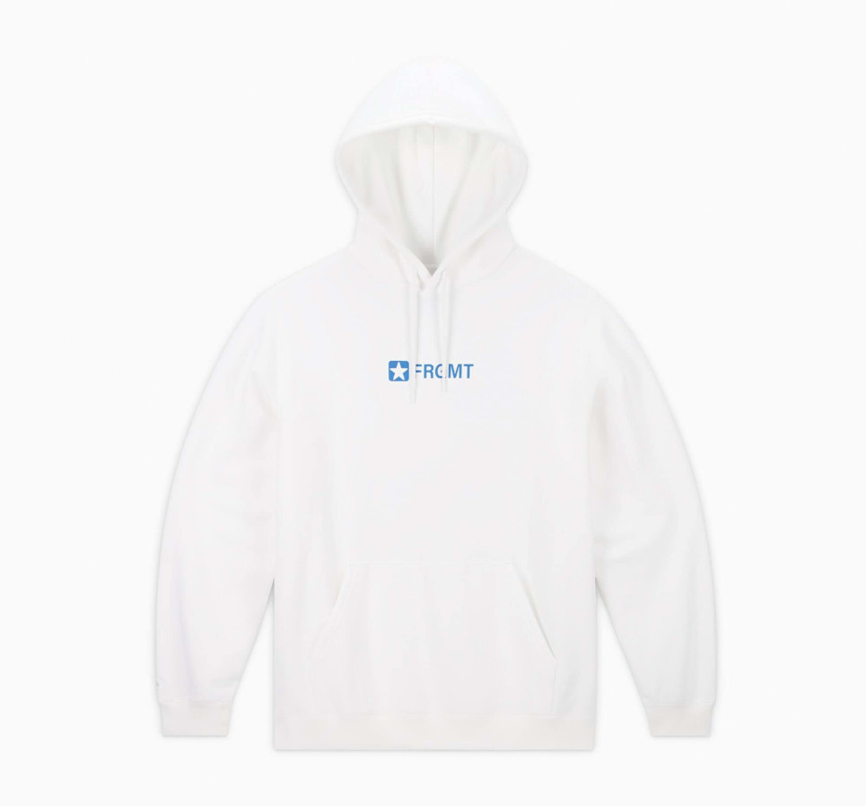 Converse x FRGMT Hoodie-White-XS