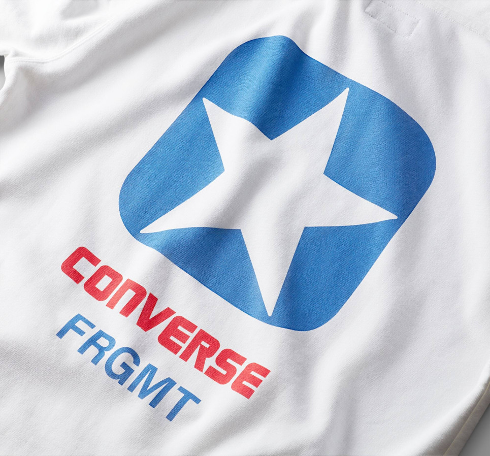 Converse x FRGMT Hoodie-White-XS