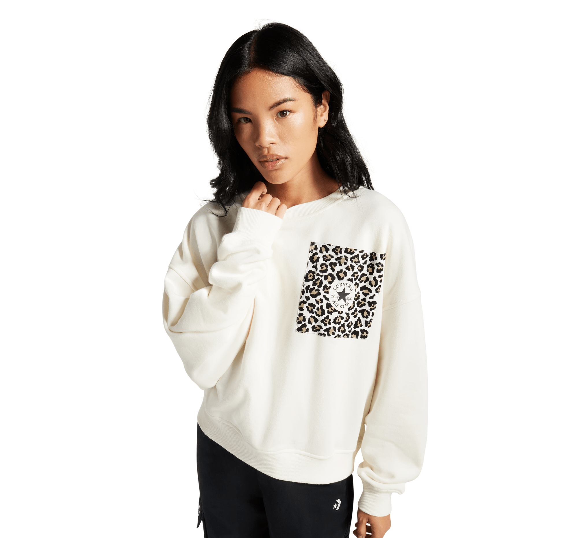 Pulover Leopard Crew