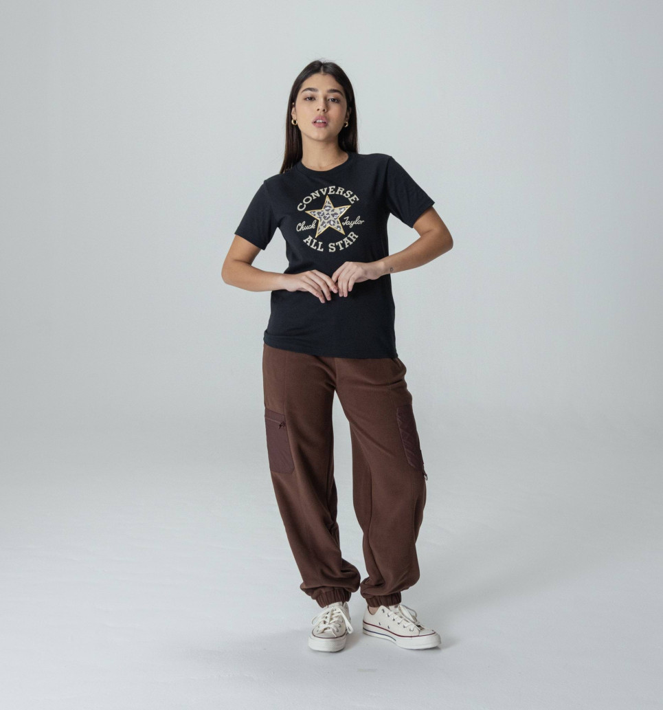 Leopard Chuck Taylor Patch T-Shirt