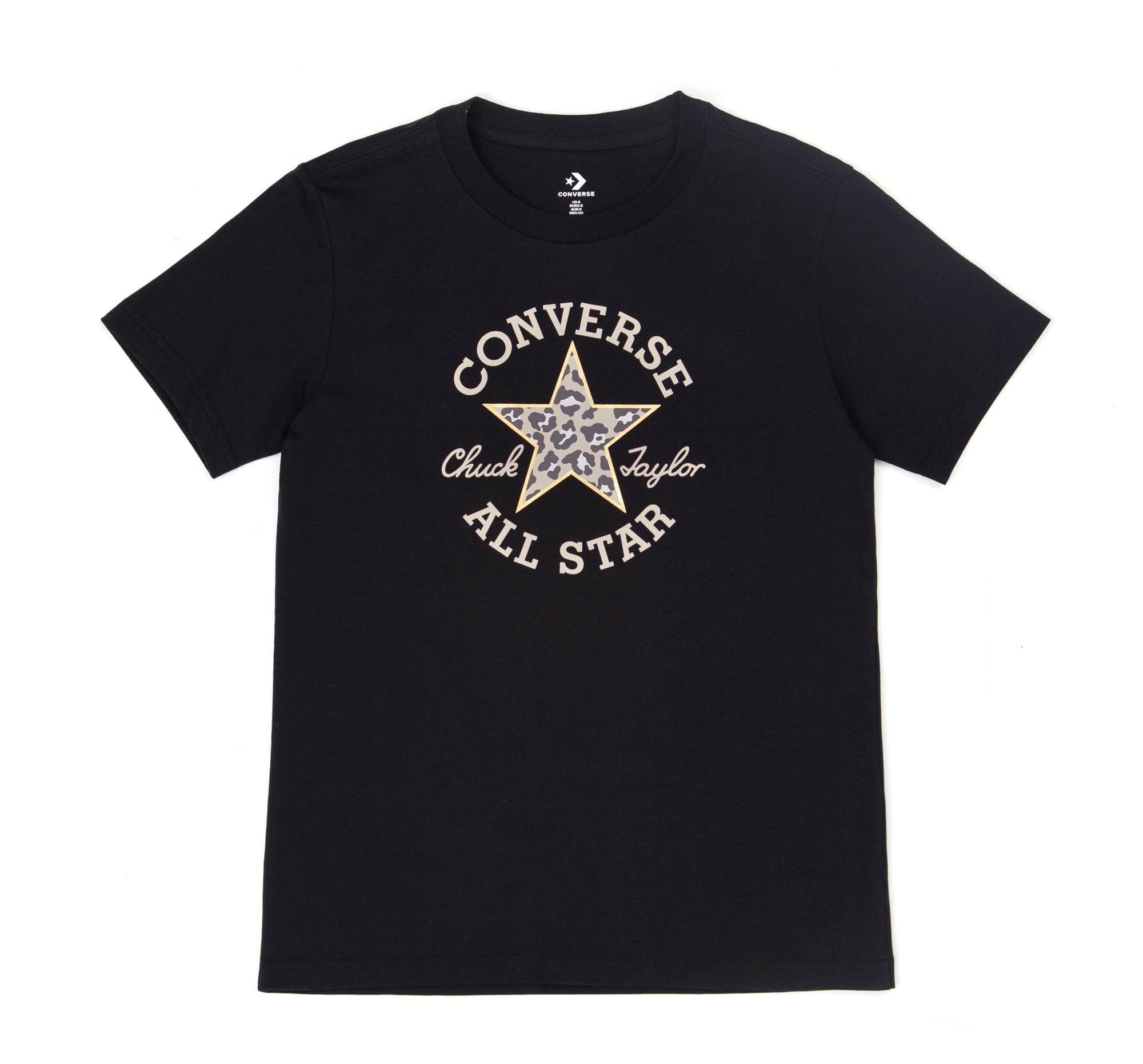Tricou Leopard Chuck Taylor Patch