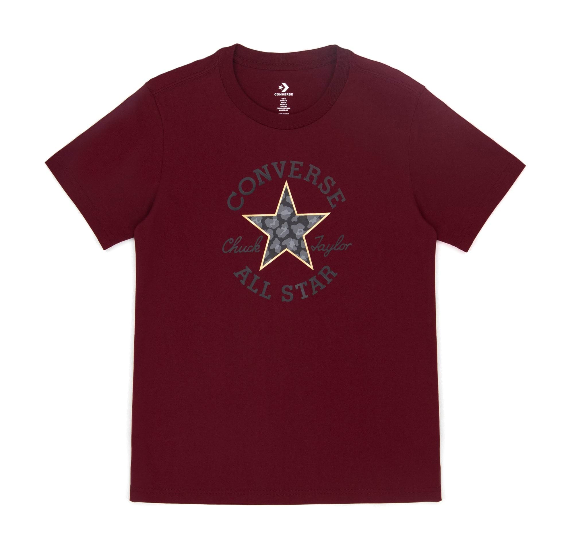 Tricou Leopard Chuck Taylor Patch