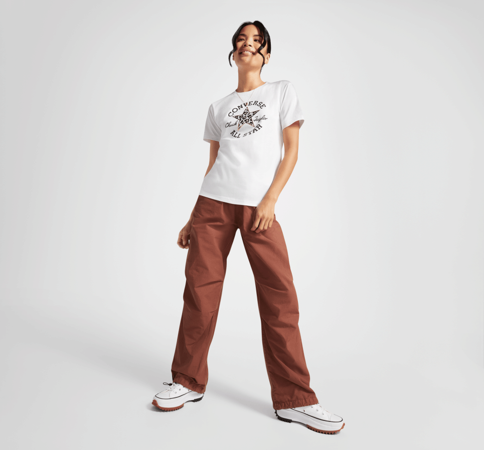 Leopard Chuck Taylor Patch T-Shirt