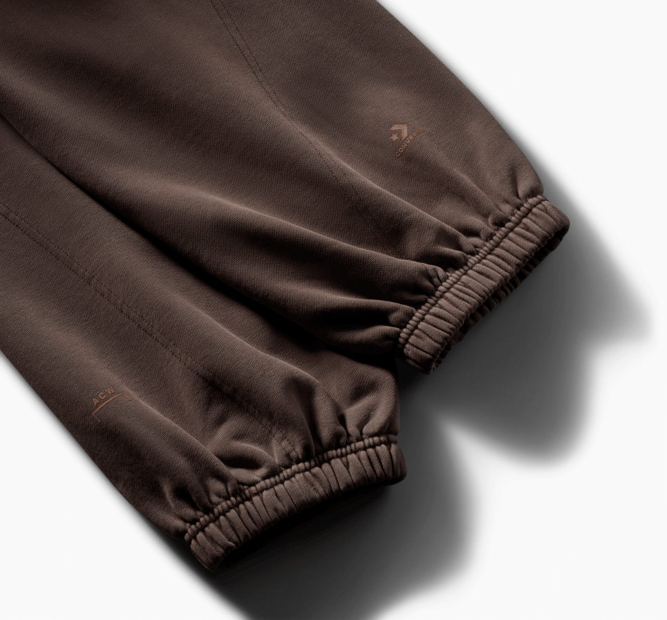 Converse x A-COLD-WALL* Fleece Pant-Brown-S