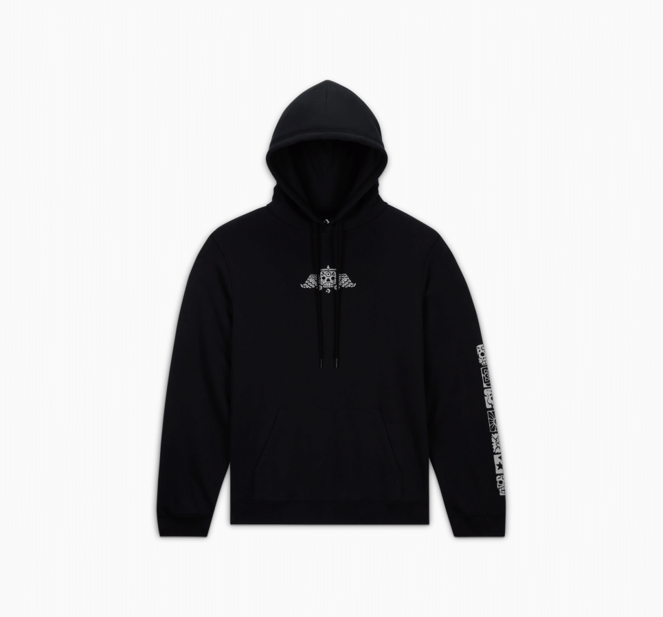 DOTD GRAPHIC HOODIE-Converse Black-XS