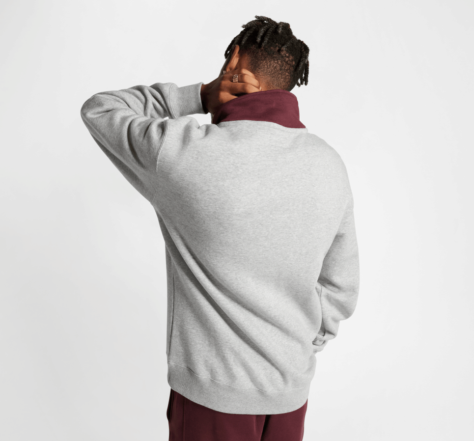 Retro Quarter Zip Sweatshirt