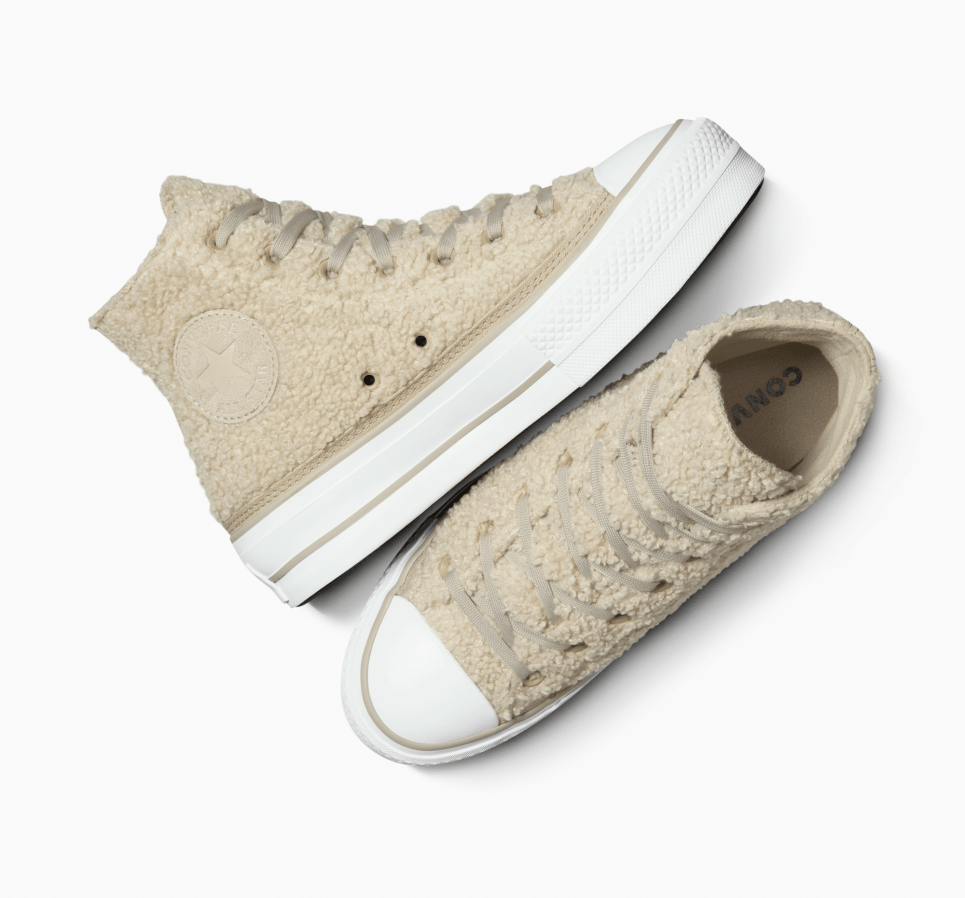 Chuck Taylor All Star Lift Platform Sherpa