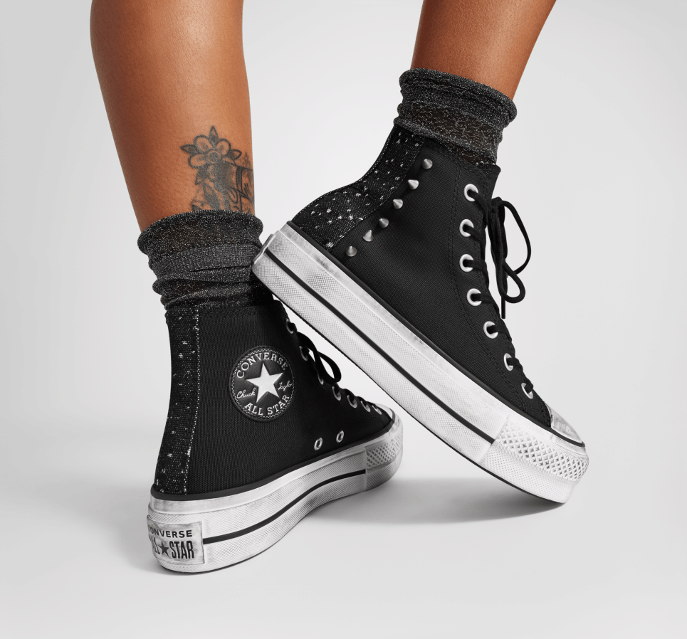 Chuck Taylor All Star Lift Platform Chrome