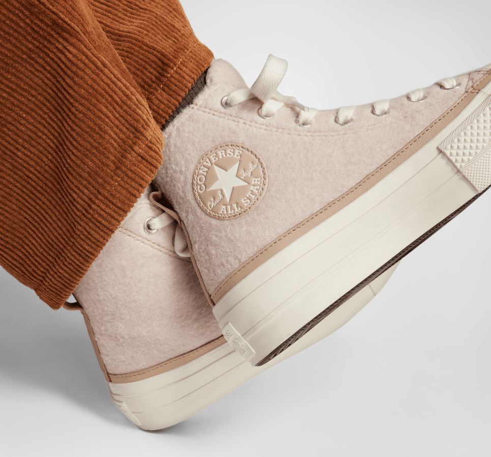 Chuck Taylor All Star Lift Platform Faux Mohair