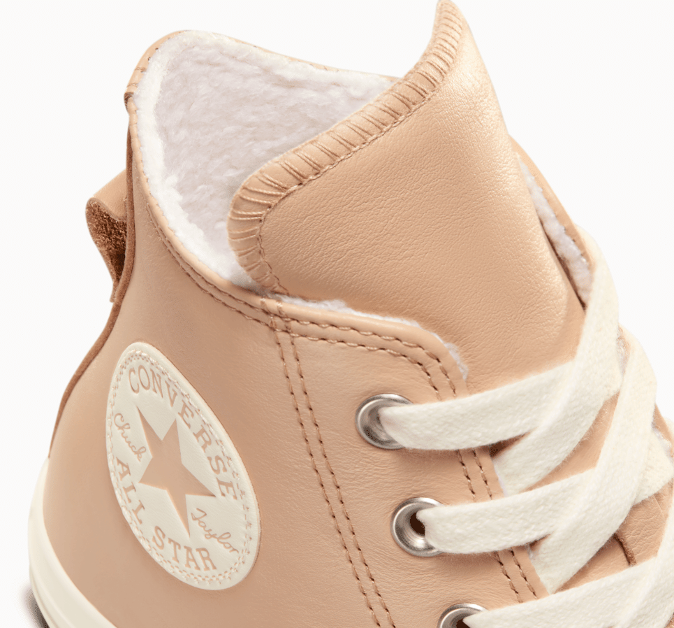 Chuck Taylor All Star Leather Faux Fur Lining
