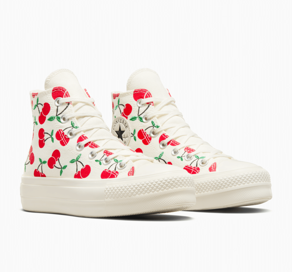 Chuck Taylor All Star Lift Platform Cherries