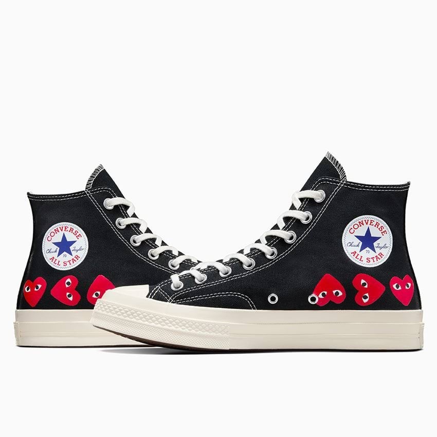 Converse x Comme des Garçons PLAY Chuck 70 Multi Heart