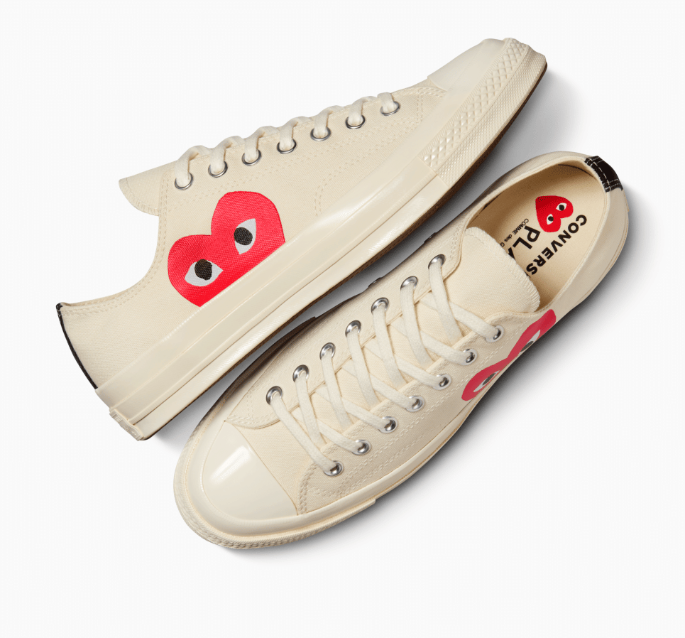 Converse x Comme des Garçons PLAY Chuck 70-Cream-36