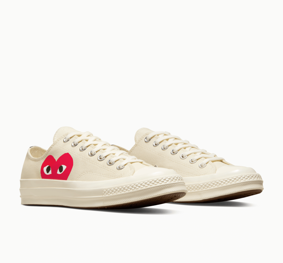 Converse x Comme des Garçons PLAY Chuck 70-Cream-36
