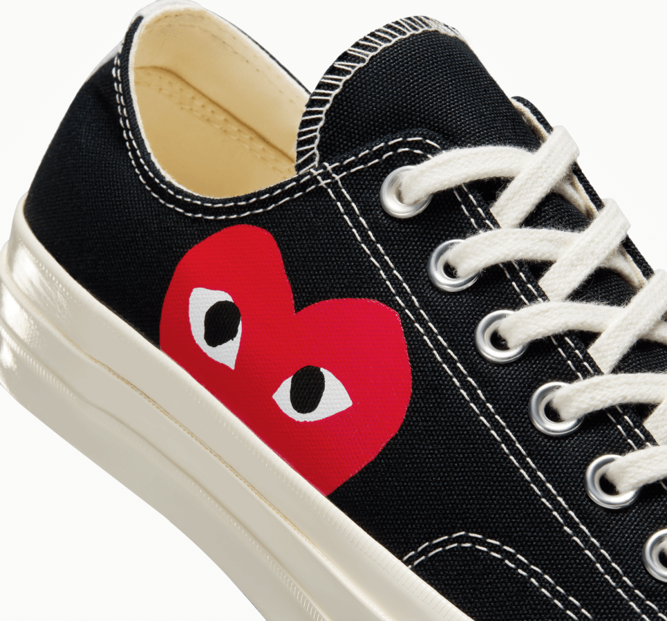 Converse x Comme des Garçons PLAY Chuck 70-Black-36