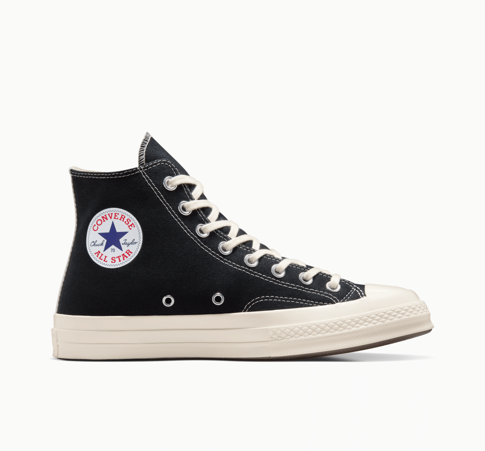PLAY Comme des Garçons Single Heart Chuck 70