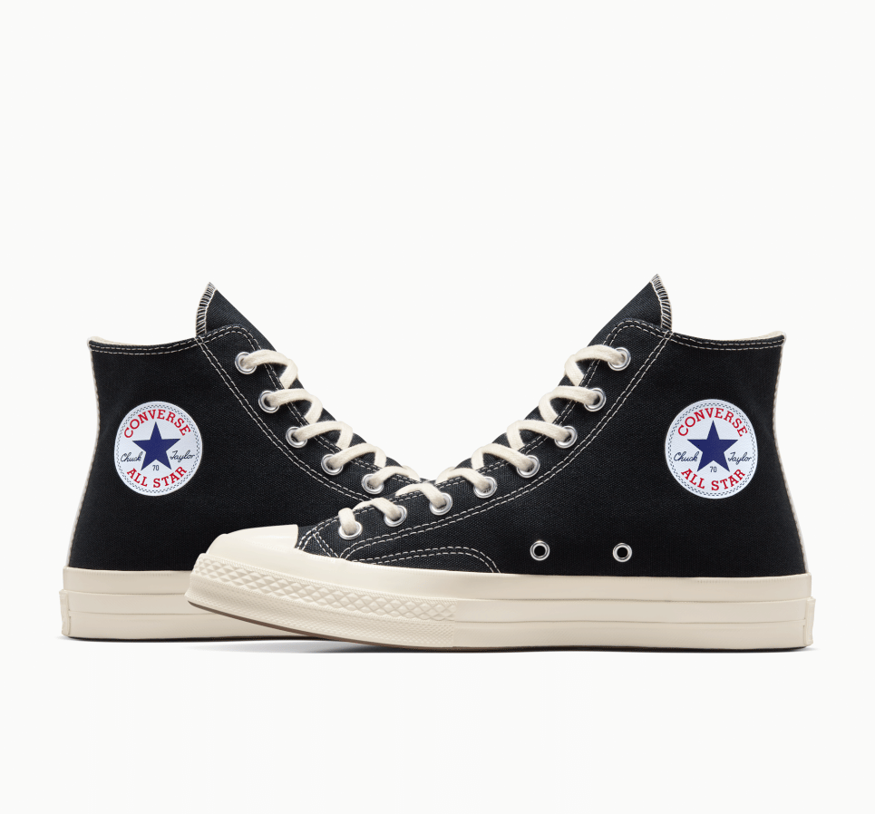 PLAY Comme des Garçons Single Heart Chuck 70