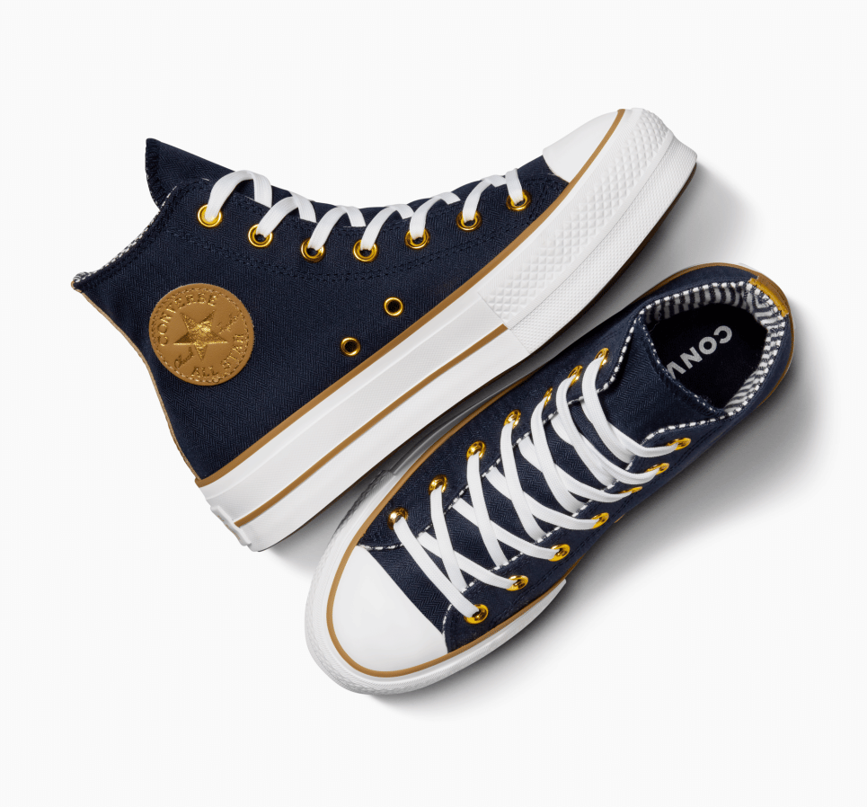 Chuck Taylor All Star Lift Platform Herringbone Stripe