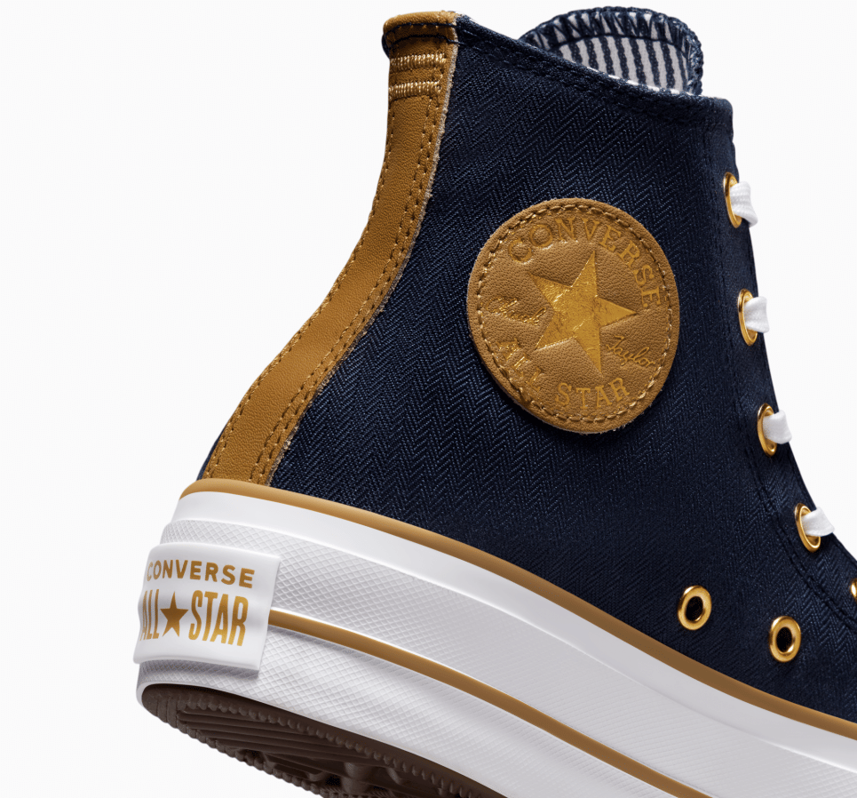 Chuck Taylor All Star Lift Platform Herringbone Stripe