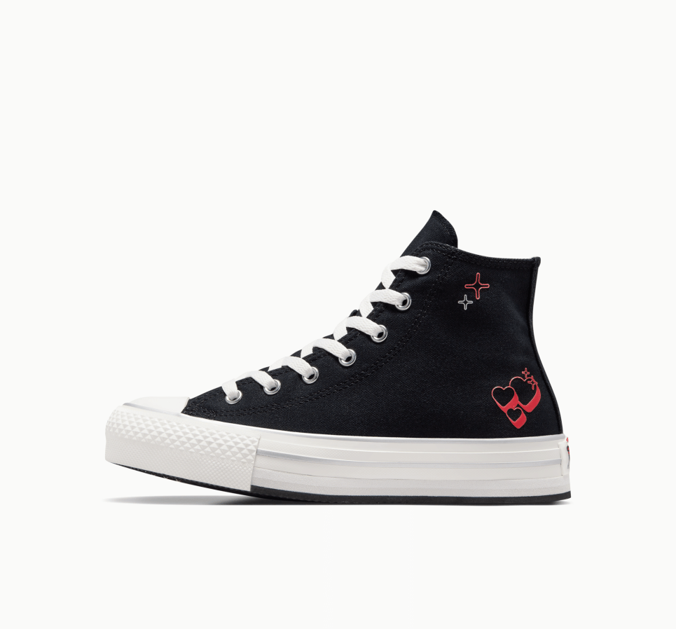 Chuck Taylor All Star EVA Lift Platform Y2K Heart