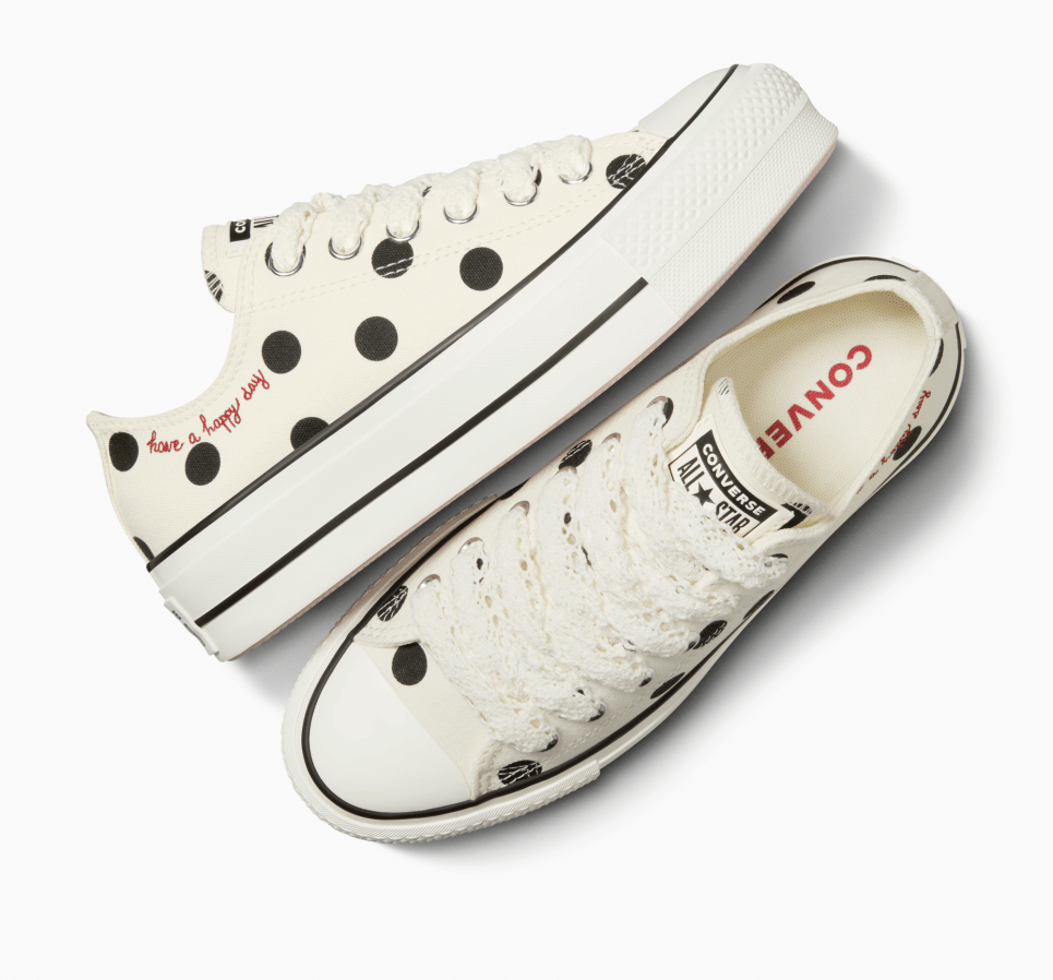 Chuck Taylor All Star Lift Platform Polka Dots