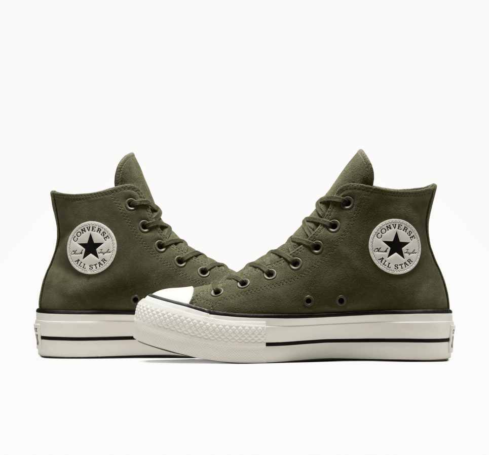 Chuck Taylor All Star Lift Platform Colorful Suede