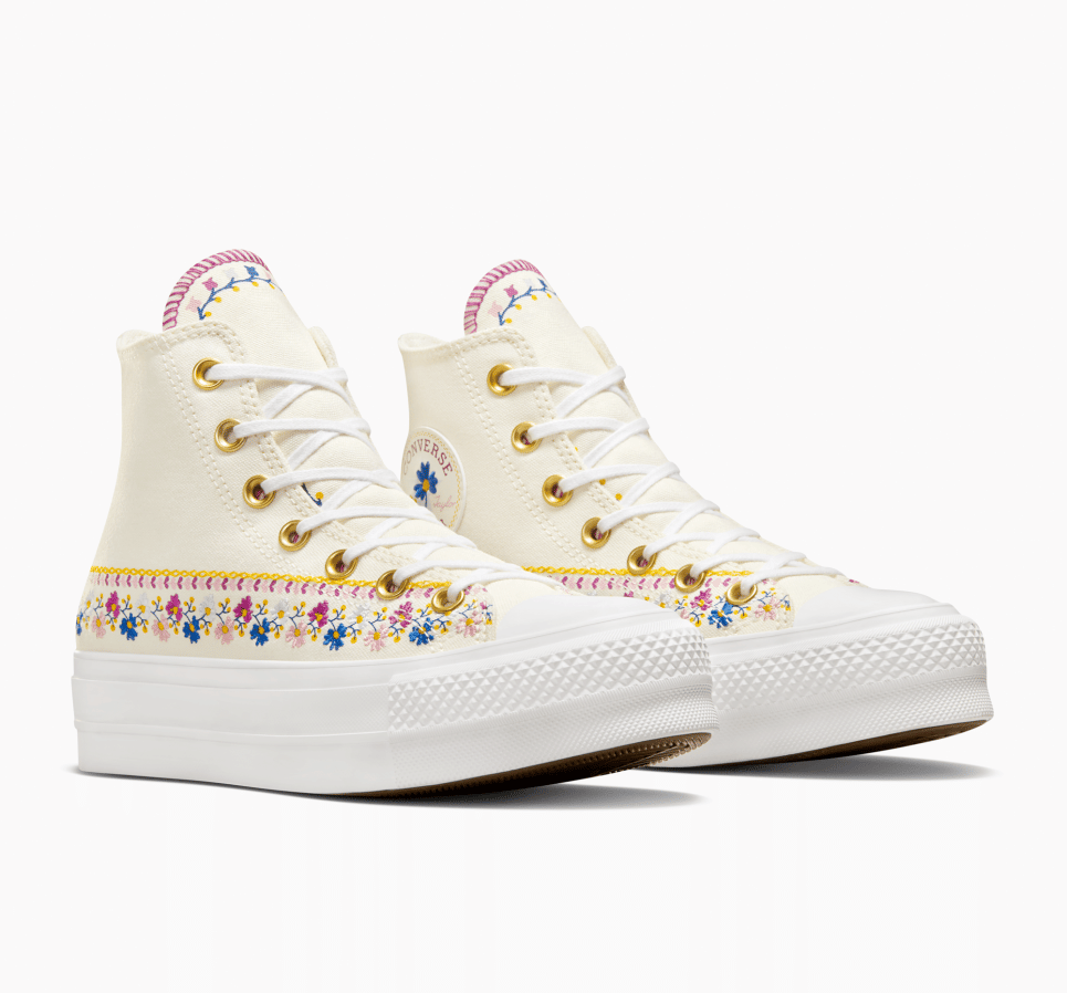 Chuck Taylor All Star Lift Embroidered Florals