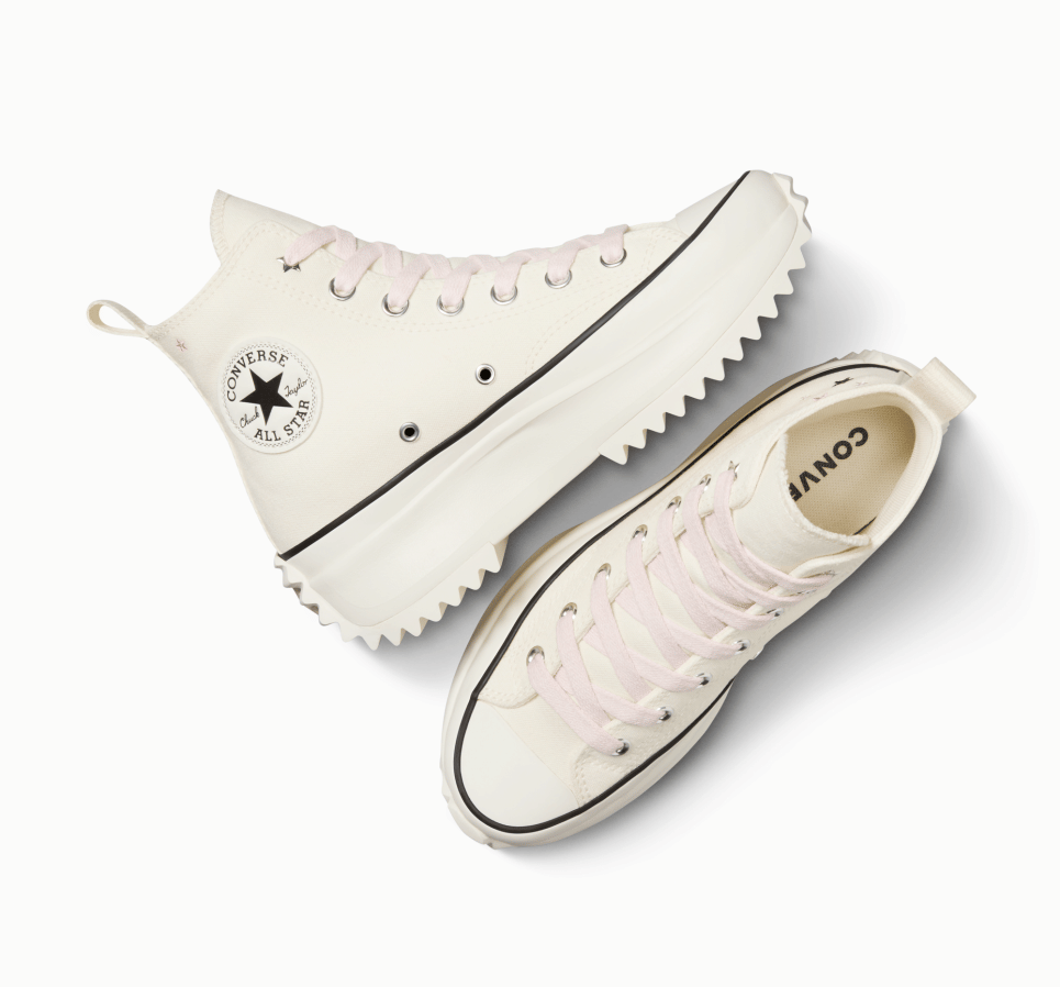 Run Star Hike Platform Embroidered Stars