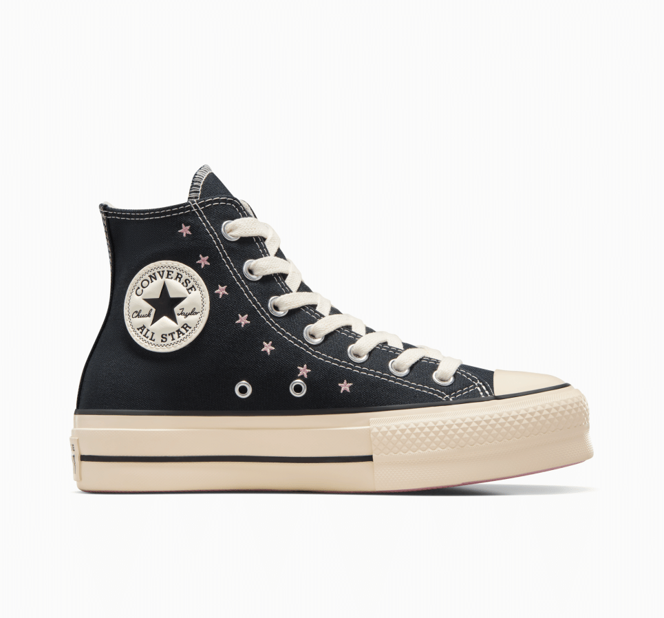 Chuck Taylor All Star Lift Platform Embroidered Stars