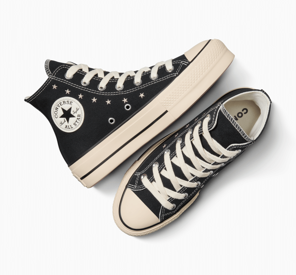 Chuck Taylor All Star Lift Platform Embroidered Stars