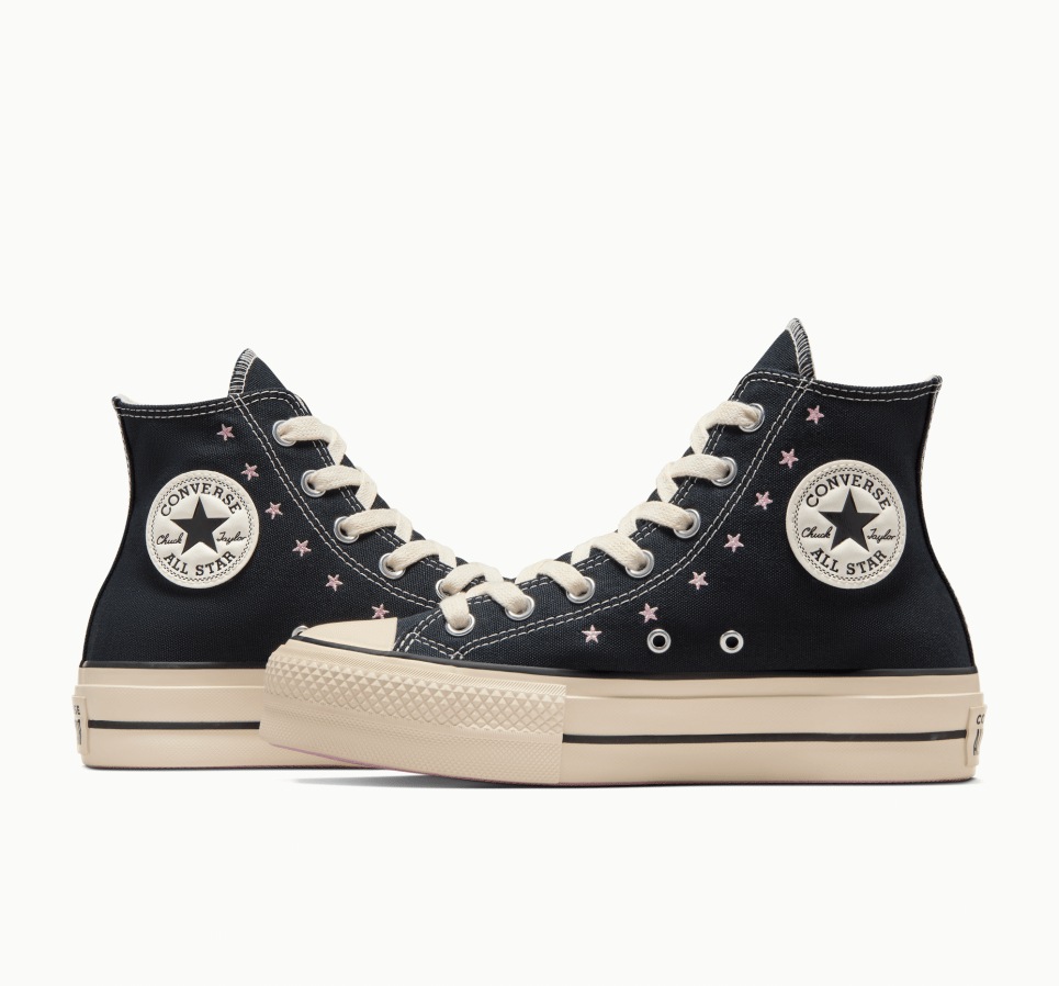 Chuck Taylor All Star Lift Platform Embroidered Stars