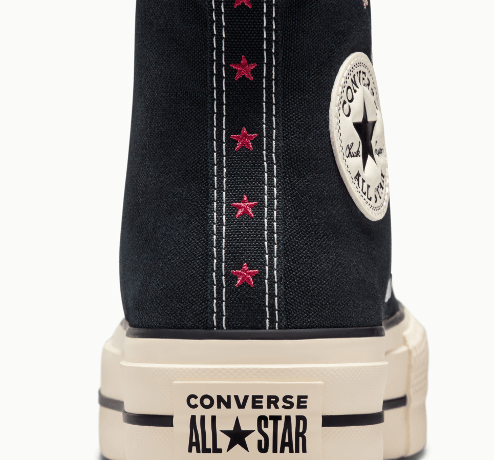 Chuck Taylor All Star Lift Platform Embroidered Stars