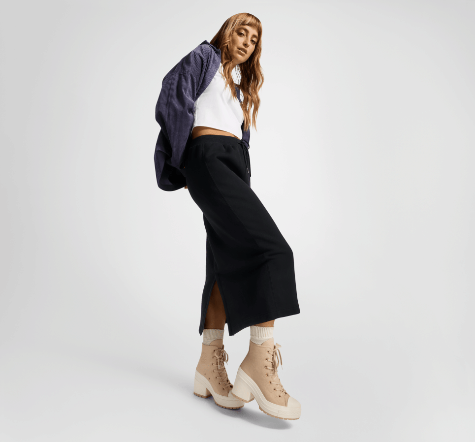 Chuck 70 De Luxe Heel Platform Weatherized Leather