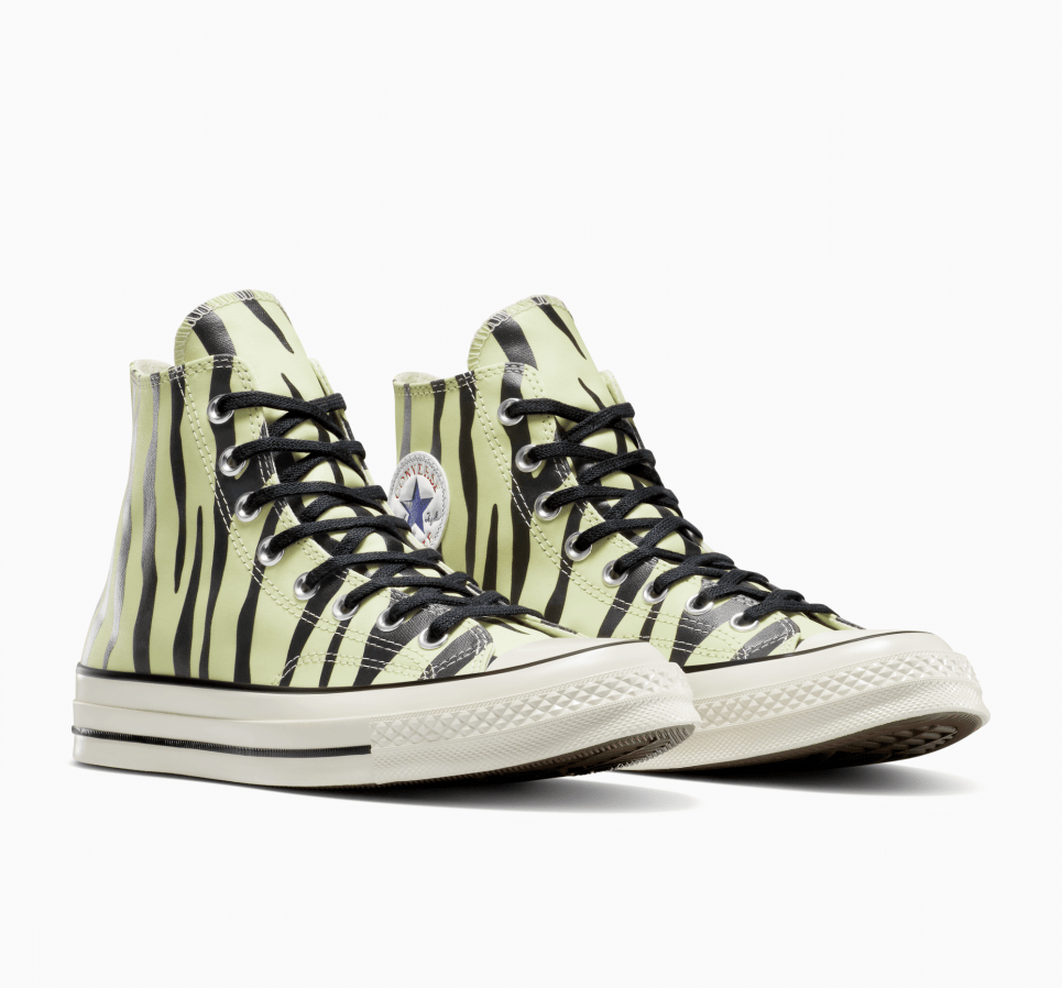 Glow-In-The-Dark Zebra Print