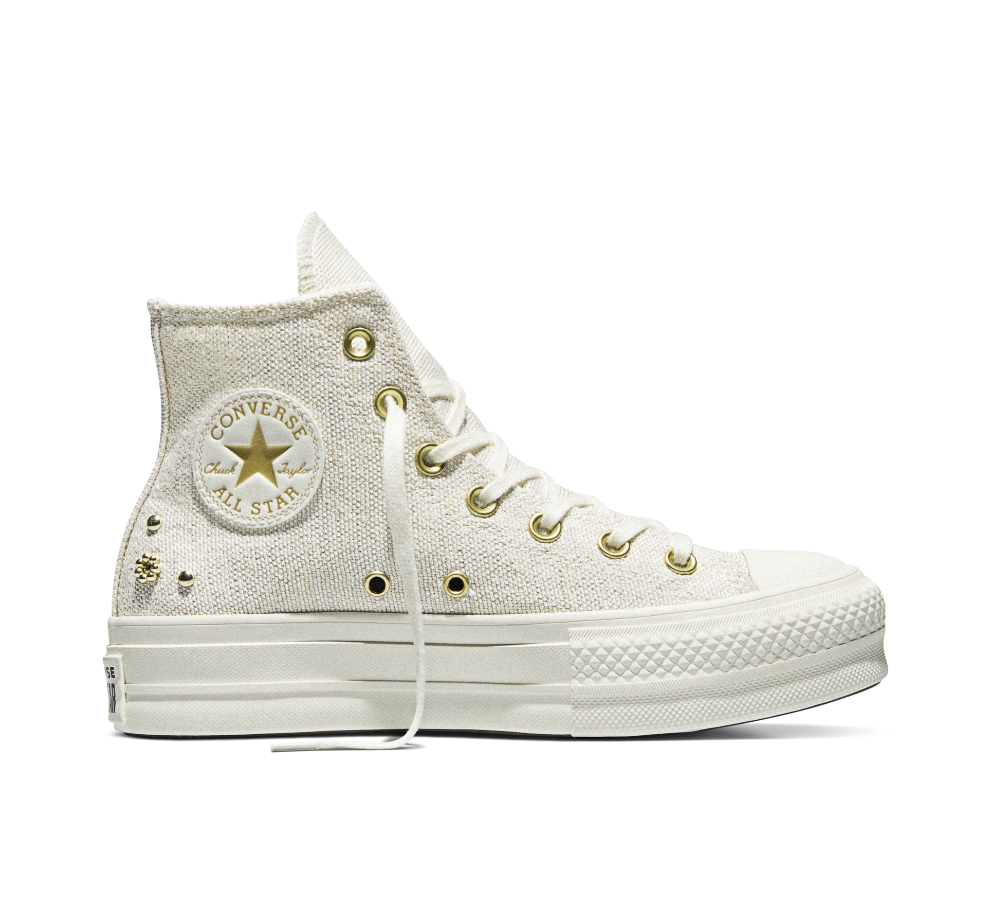Chuck Taylor All Star Lift Platform Heathered Glam A16892C Khaki