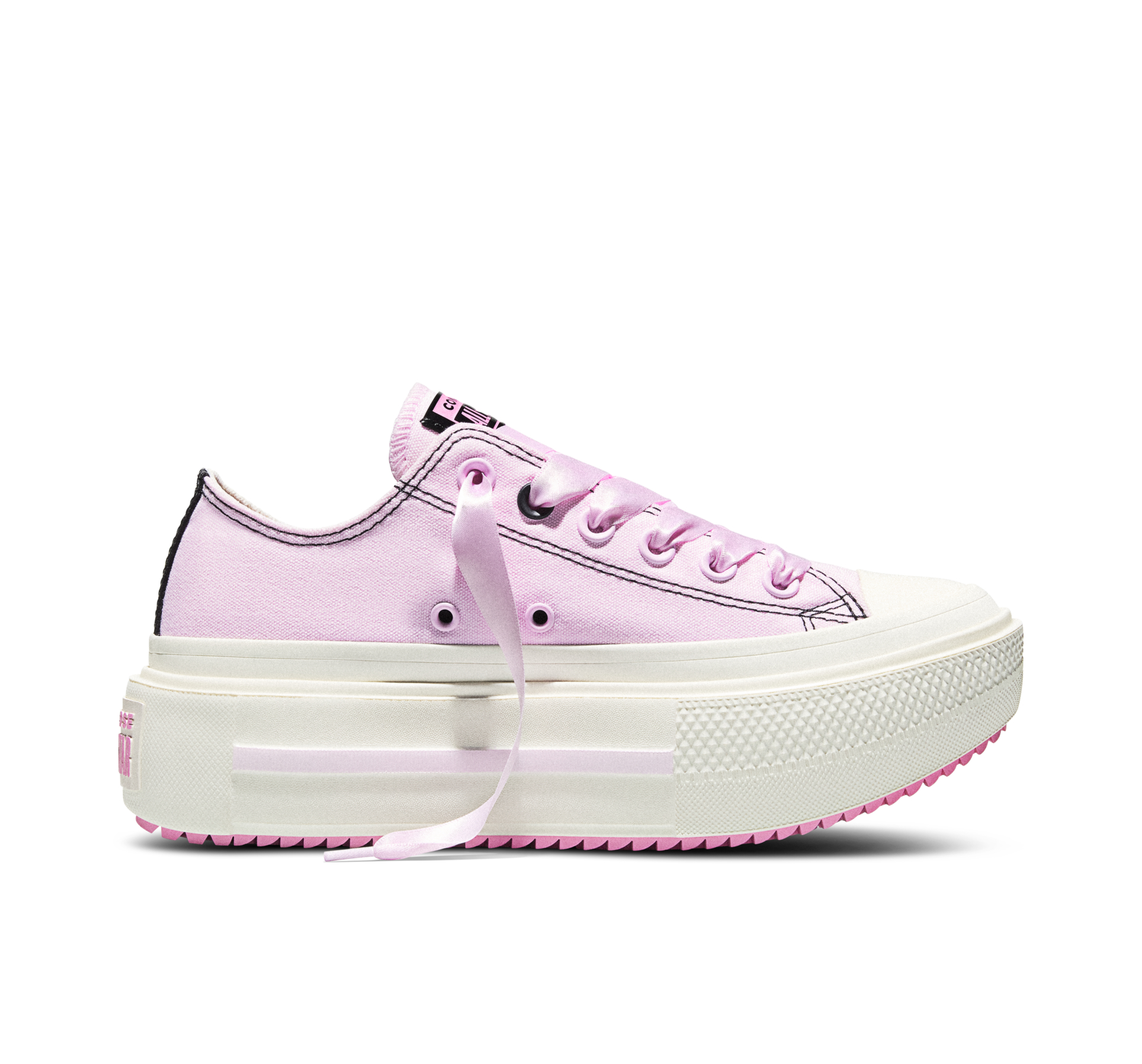 Chuck Taylor All Star Lift Double Stack Platform Black & Pink