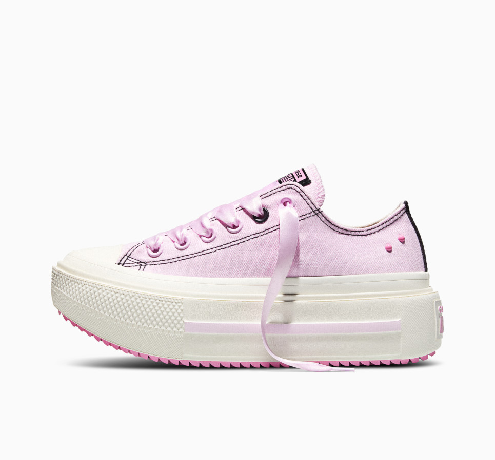 Chuck Taylor All Star Lift Double Stack Platform Black & Pink