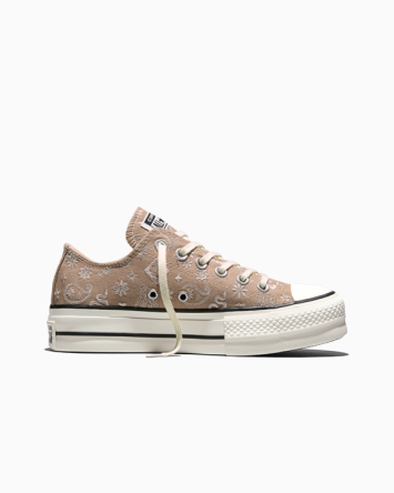 Chuck Taylor All Star Lift Platform Embroidered Paisley