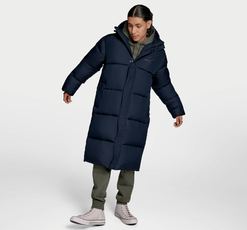 Jachetă lungă Puffer