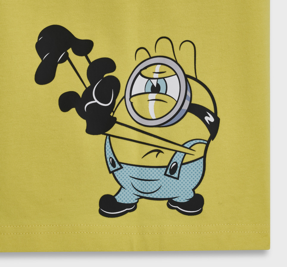 Converse x Minions Logo T-Shirt