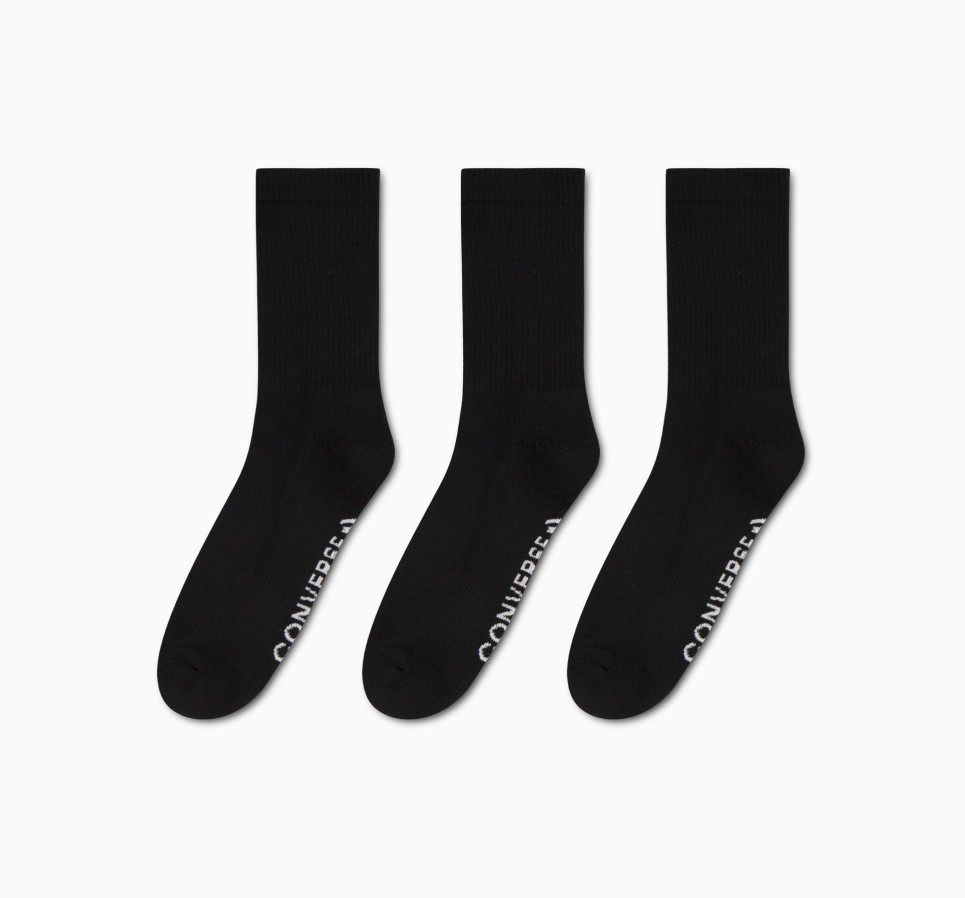 3-Pack Wordmark Half-Crew Socks