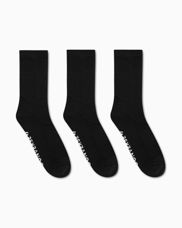 3-Pack Wordmark Half-Crew Socks