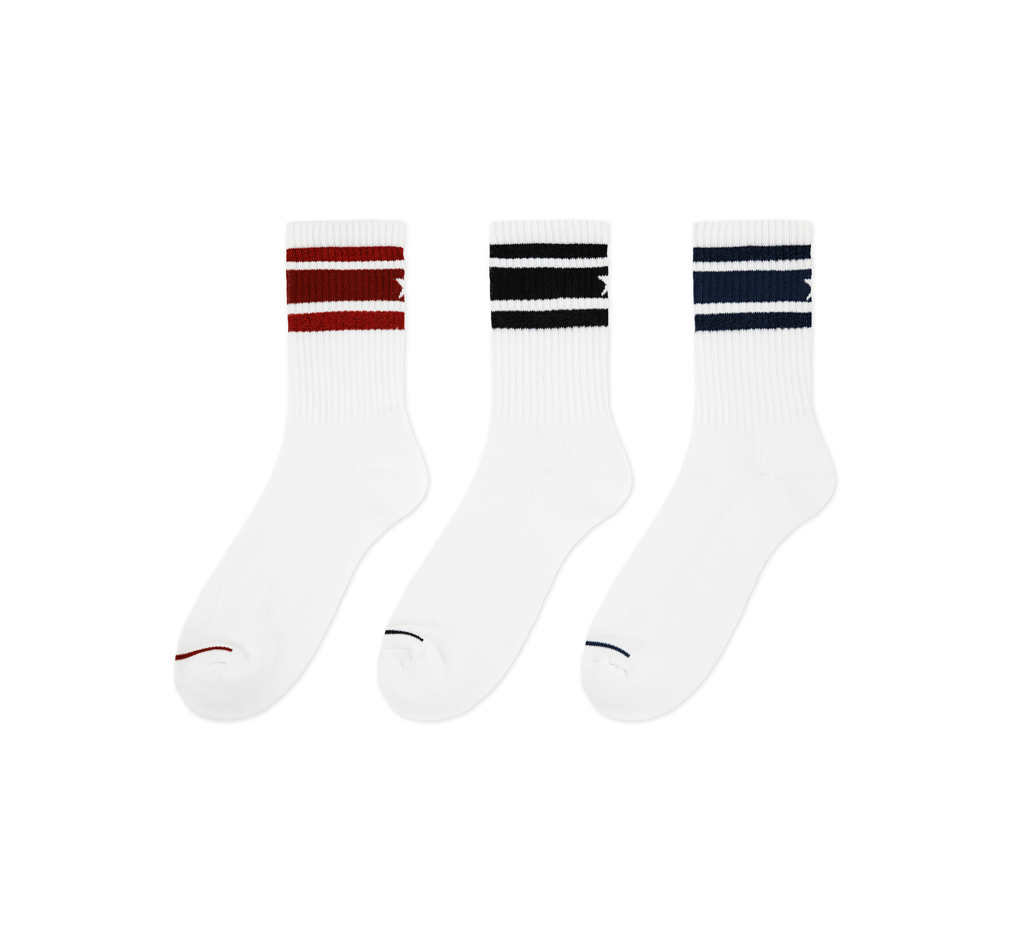 3Pk Sparkle C-Star Half Crew