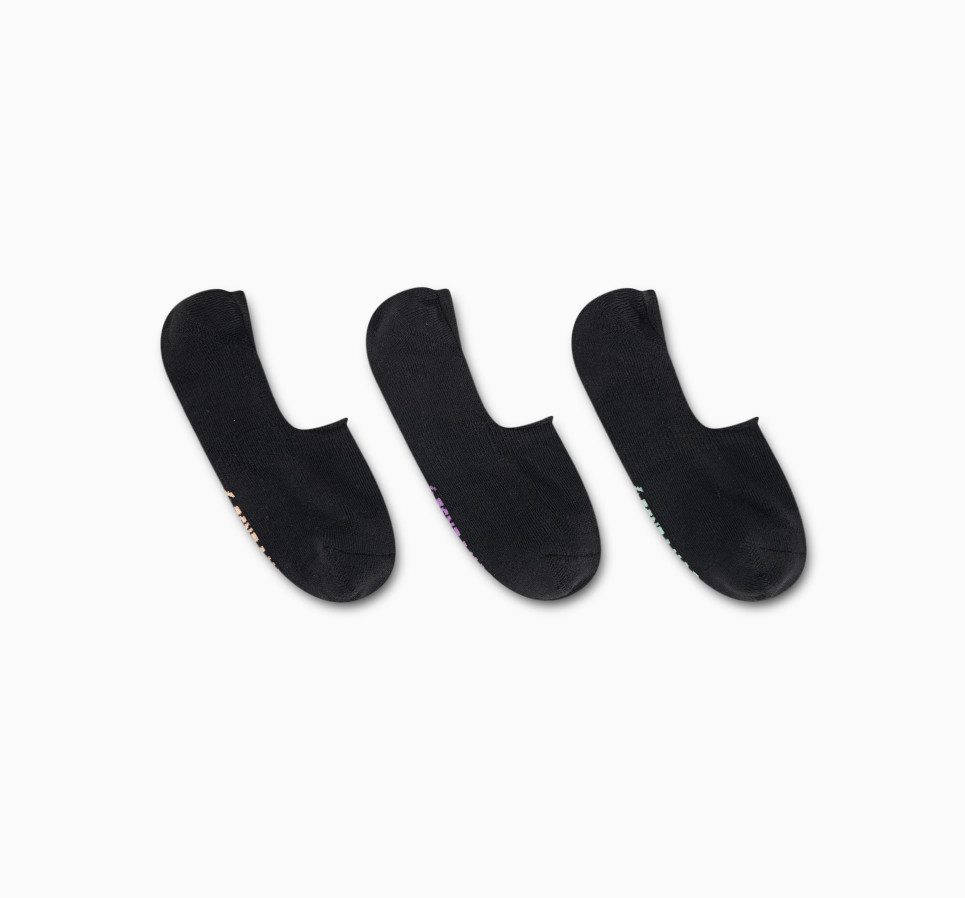 3‑Pack Foundational Liner Socks