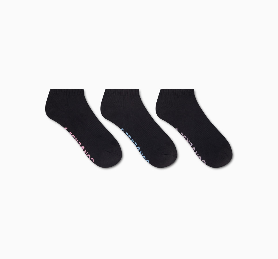 3-Pack Wordmark Low Socks